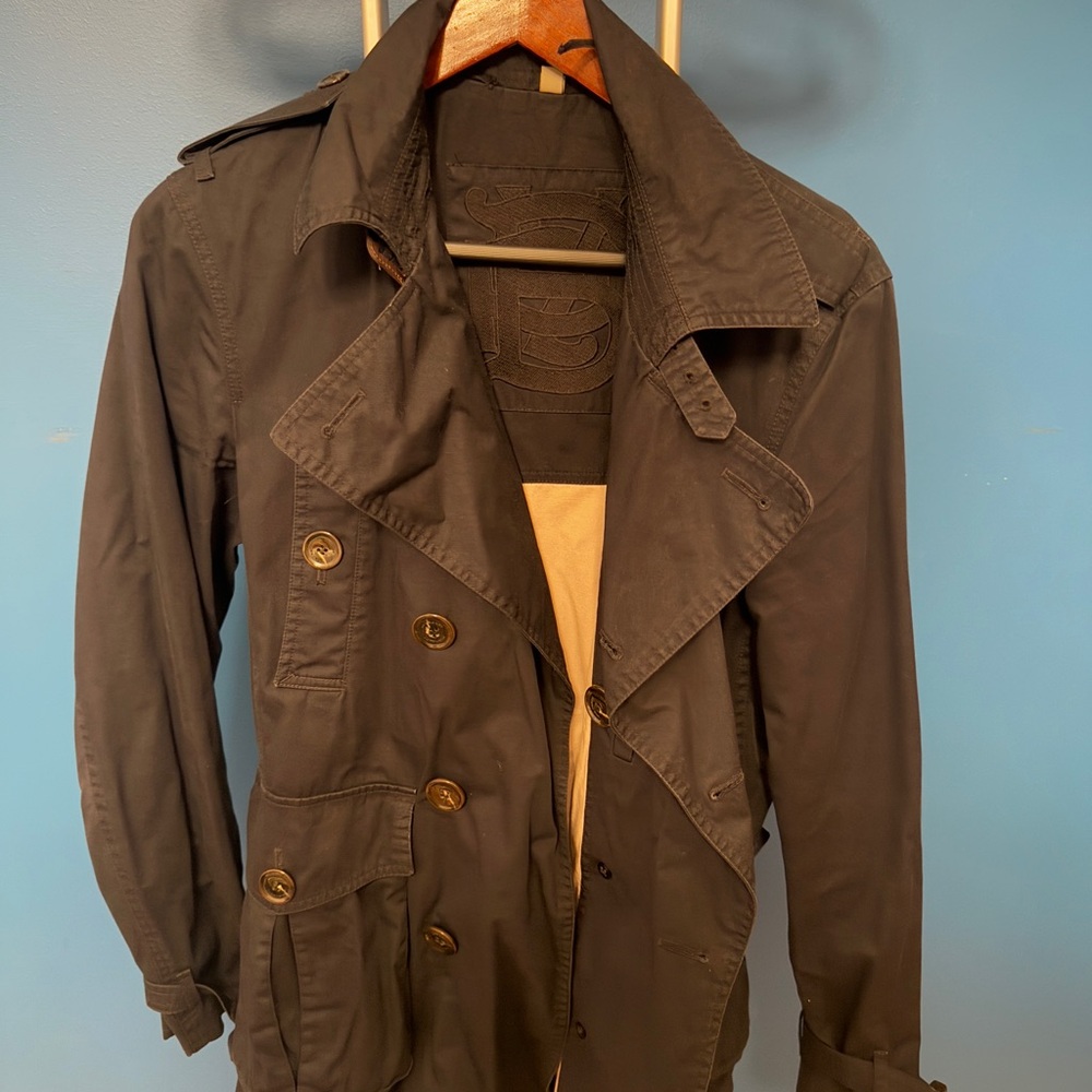 Burberry Black Trench Coat